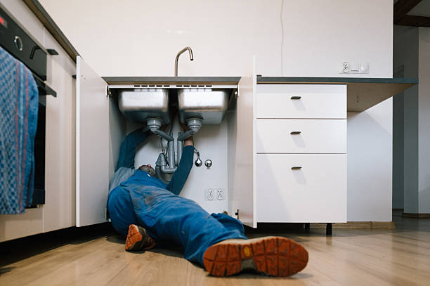 Professional Drain Cleaning technician working in Tomahawk, WI